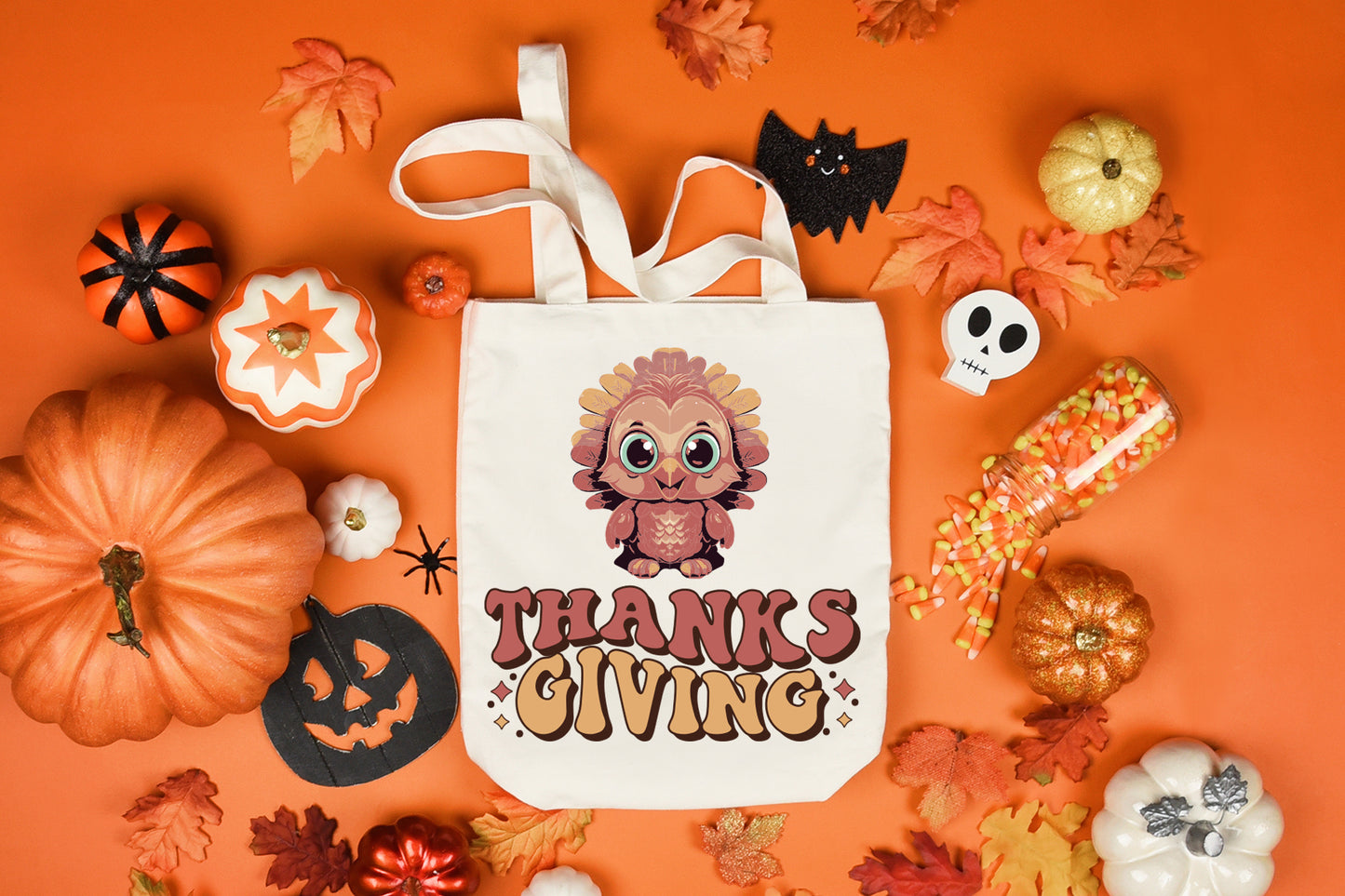 Thanks Giving Retro Sublimation Design