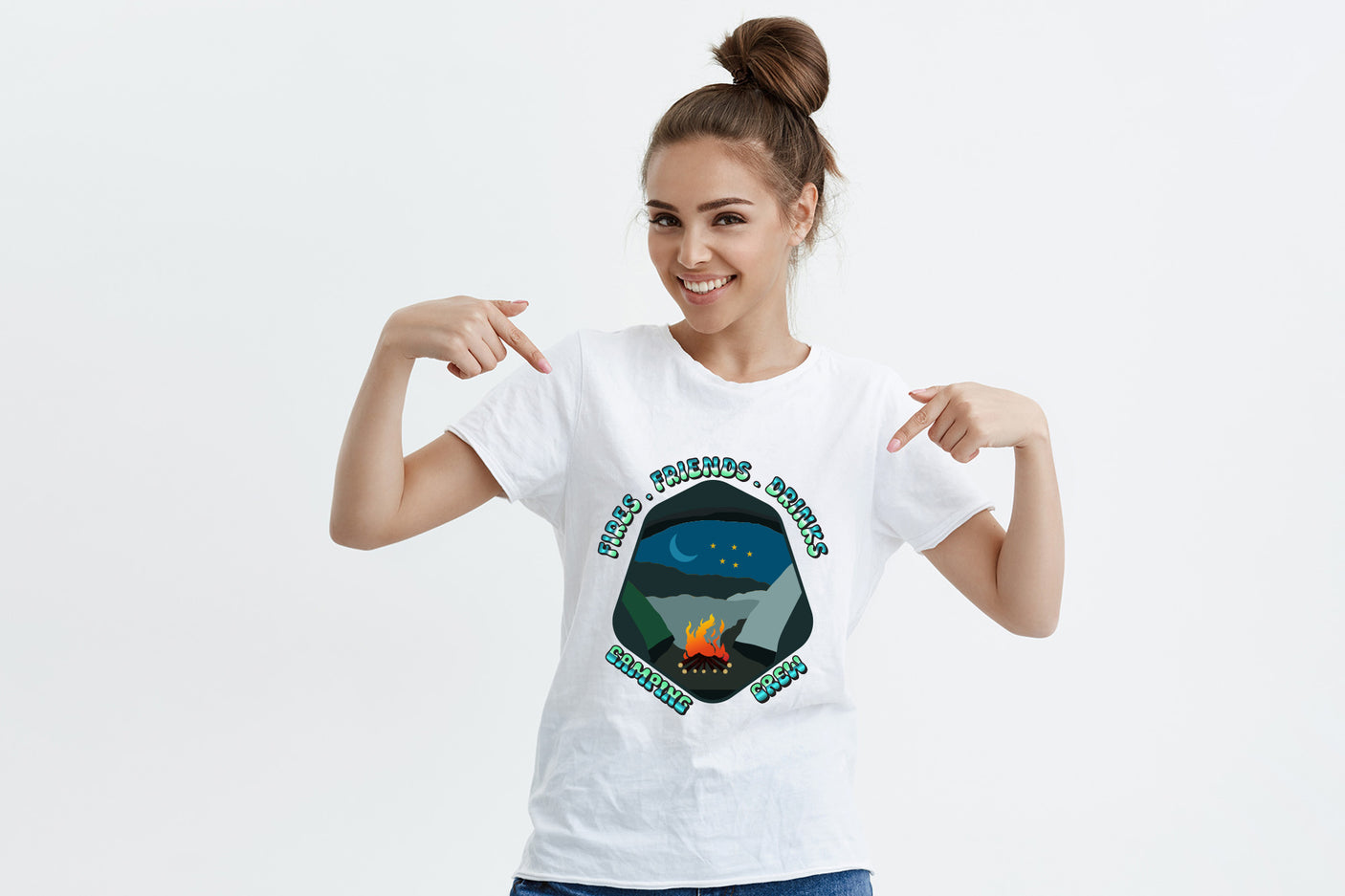 Retro Camping Sublimation - Camping Crew PNG