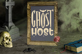 Ghost Host SVG, Free Halloween SVG