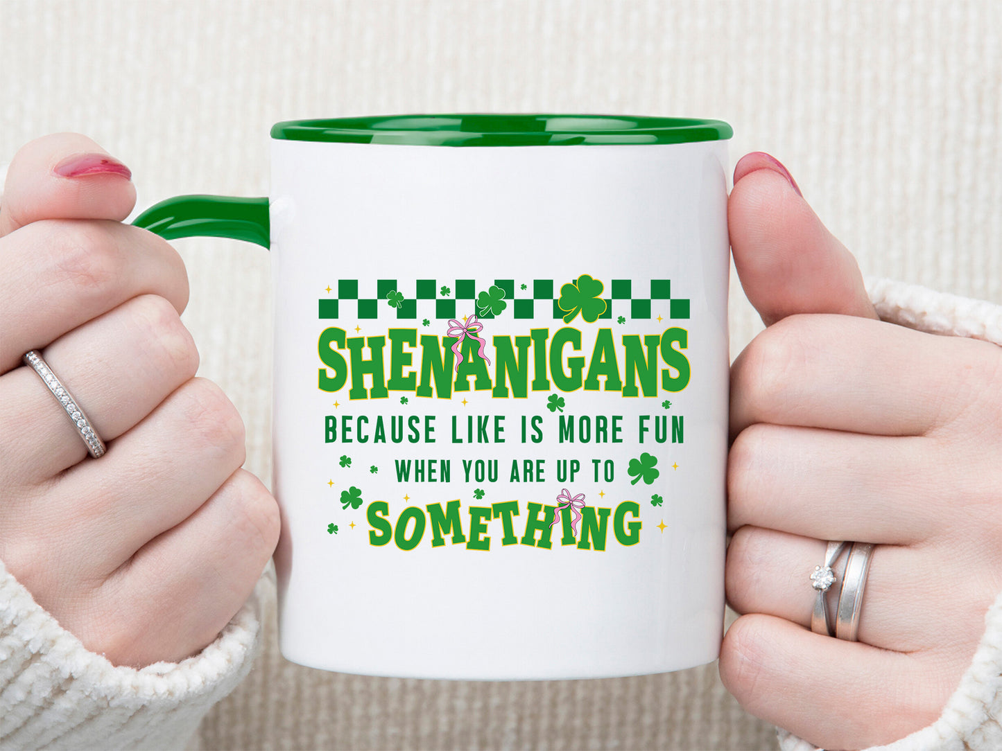 Preppy St Patrick's Day Sublimation Transfer