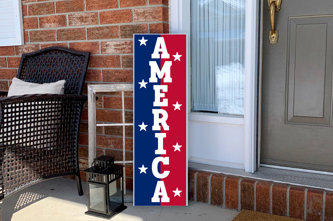 4th of July Porch Sign SVG Bundle