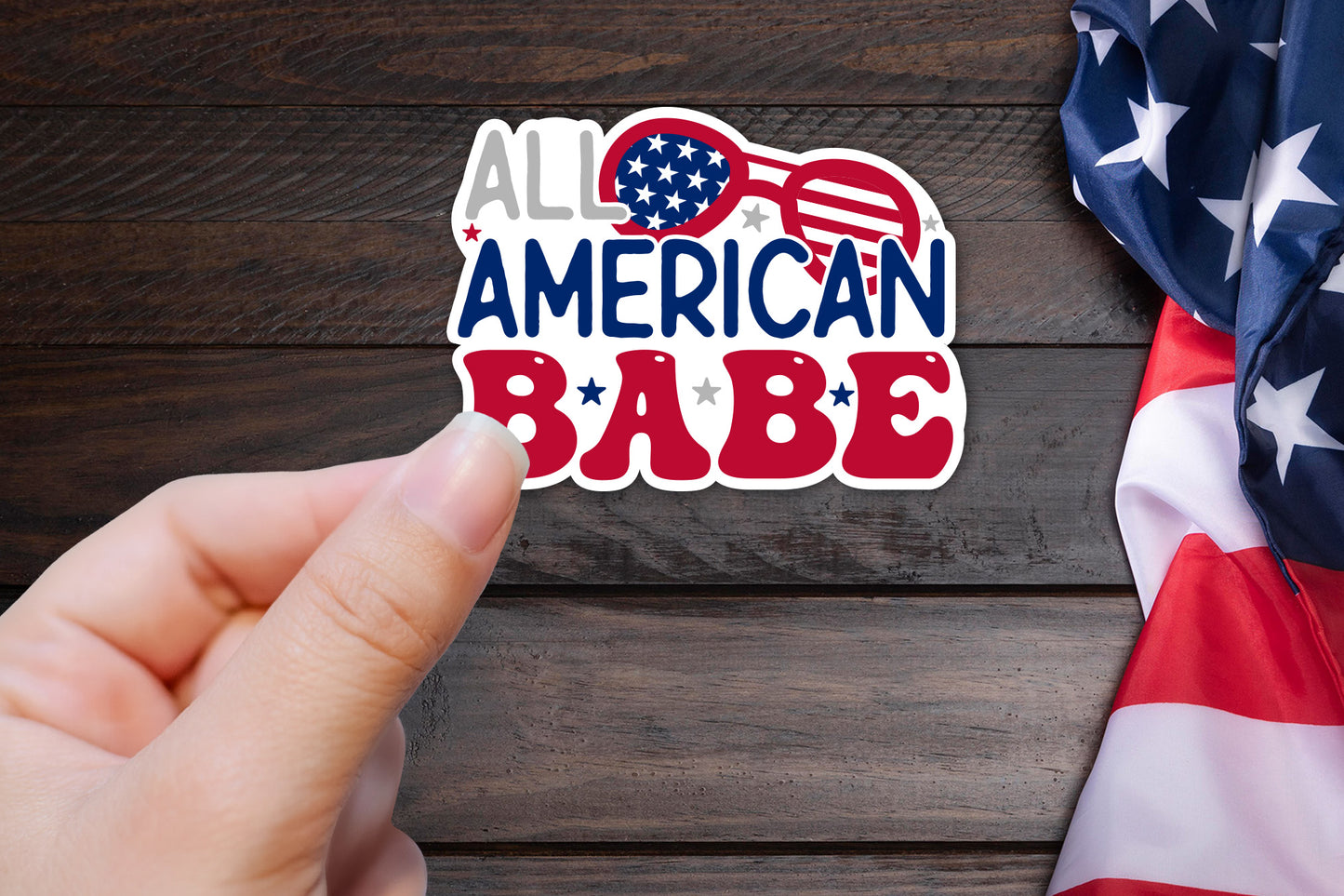 4th of July Printable Stickers Bundle PNG