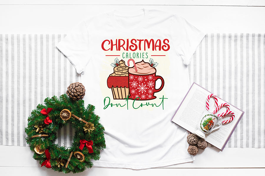 Christmas Coffee Quote PNG Sublimation