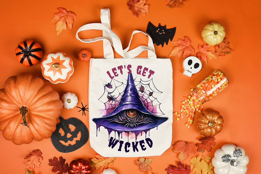 Halloween Sublimation Design - Let's Get Wicked