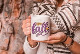 Fall Sublimation Design, Happy Fall PNG