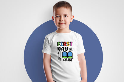 First Day of 1st Grade SVG, Back to School SVG