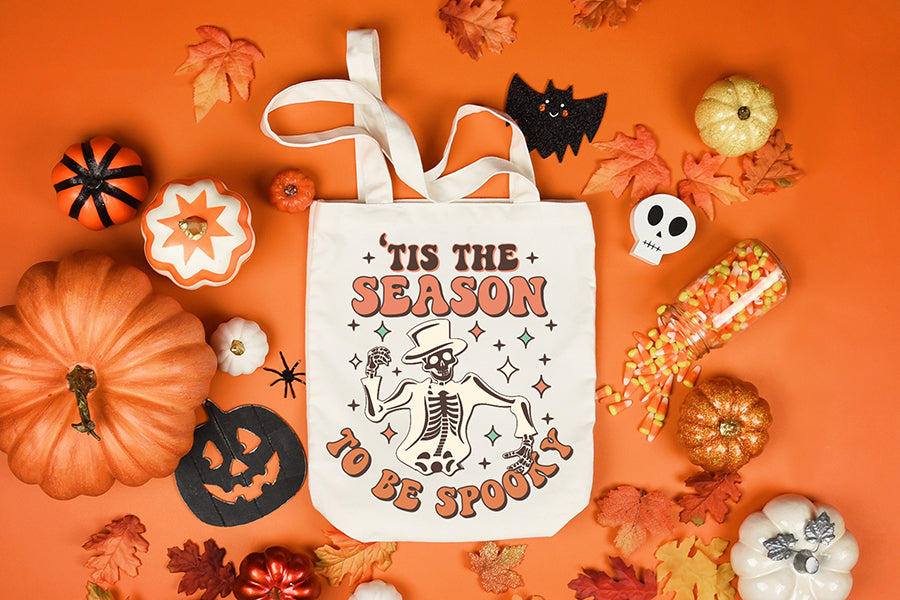 Tis the Season to Be Spooky - Retro Halloween PNG