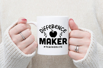 Difference Maker SVG - Teacher SVG
