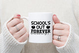 School's out Forever SVG, Teacher SVG