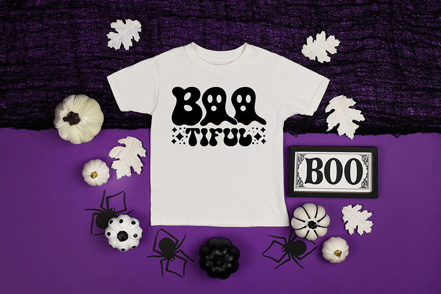 Boo Tiful SVG | Retro Halloween SVG