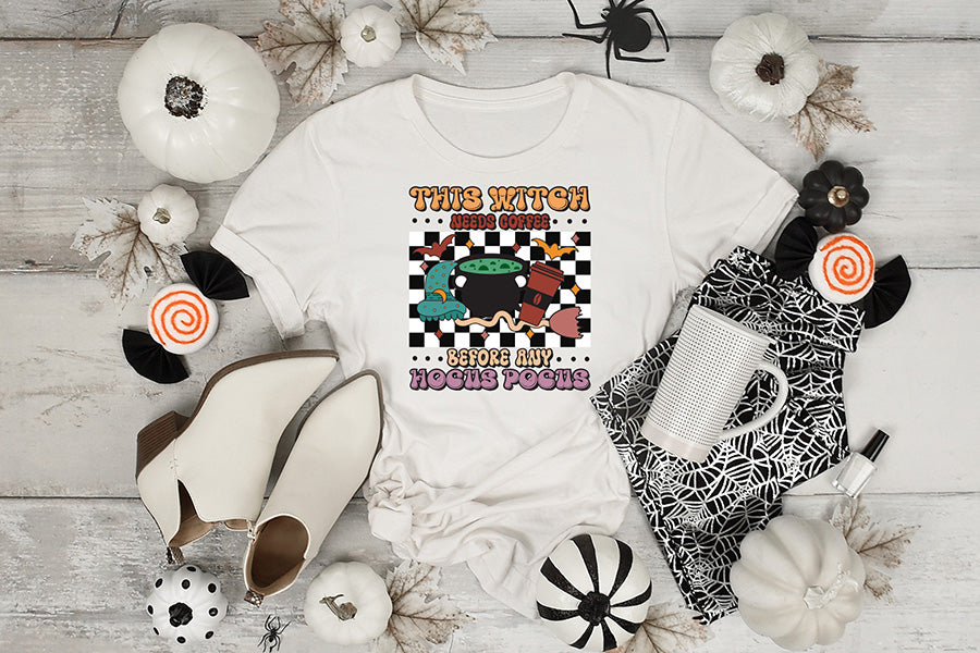 Halloween Witch PNG Sublimation Design