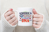 America It is in My DNA, Sublimation PNG