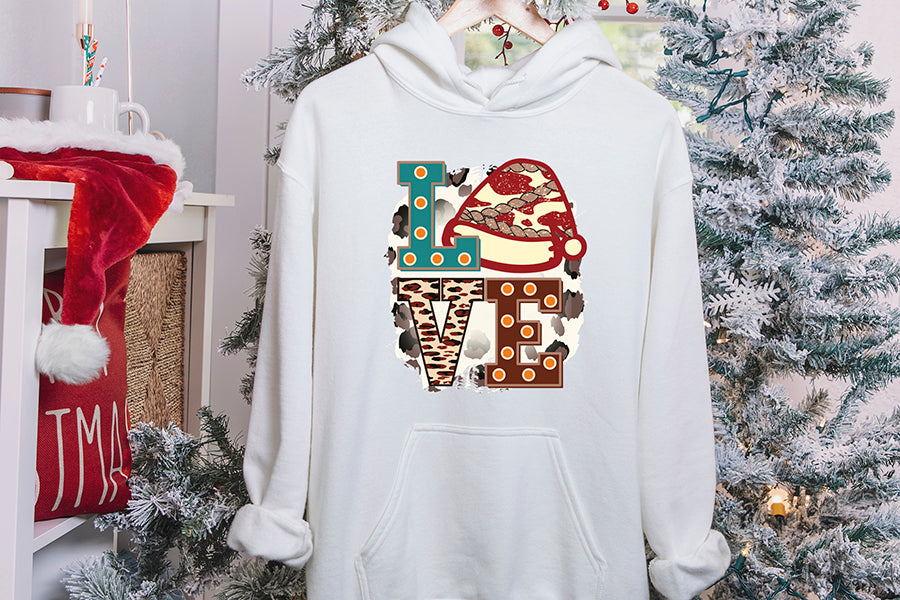 Love PNG | Western Christmas Sublimation