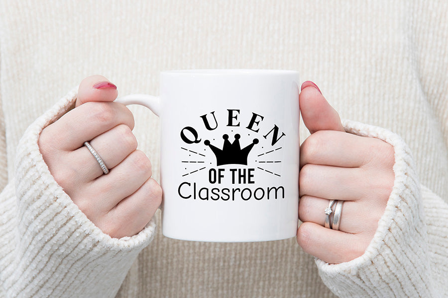 Queen of the Classroom, Teacher SVG Design