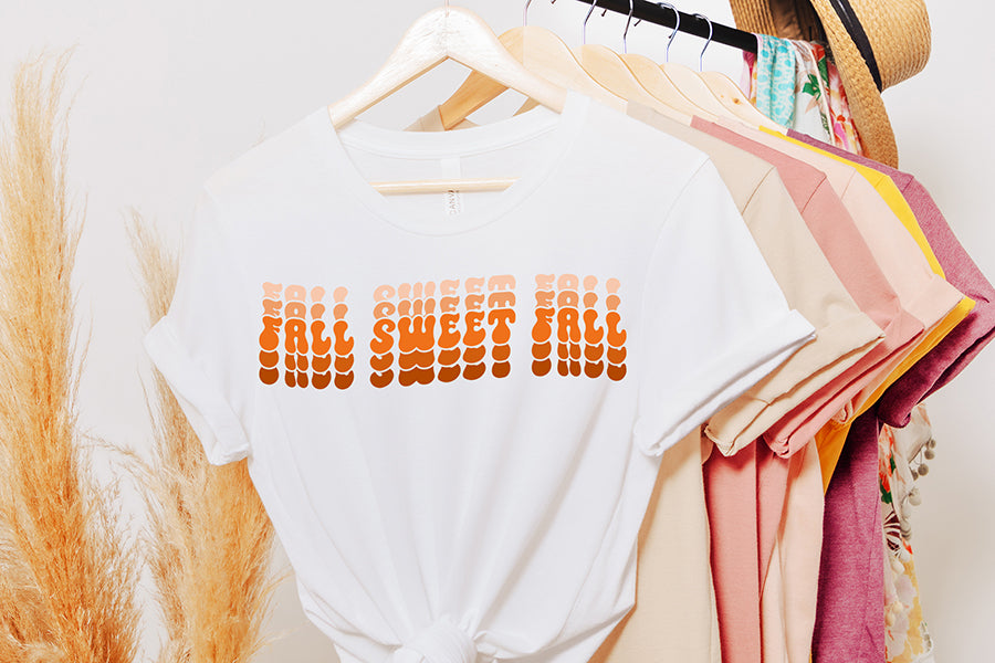 Retro Fall Sublimation, Fall Sweet Fall