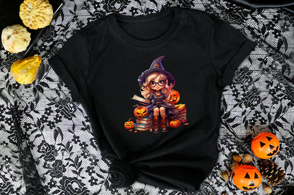 Cute Witch Halloween Sublimation Bundle