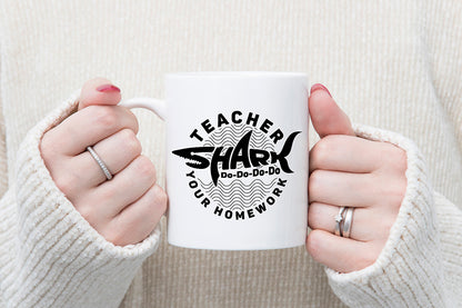 Teacher Shark Do-Do-Do-Do Your Homework SVG