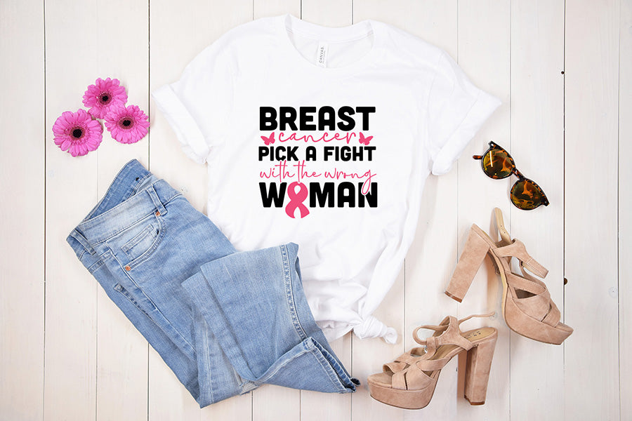 Breast Cancer Awareness SVG Bundle Vol.3