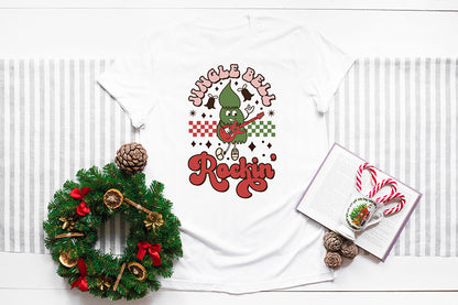 Jingle Bell Rockin, Groovy Christmas Sublimation