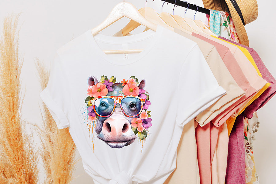 Floral Animals Face Sublimation Bundle