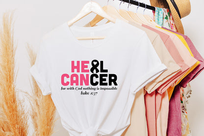 Heal Cancer SVG, Breast Cancer SVG Cut File