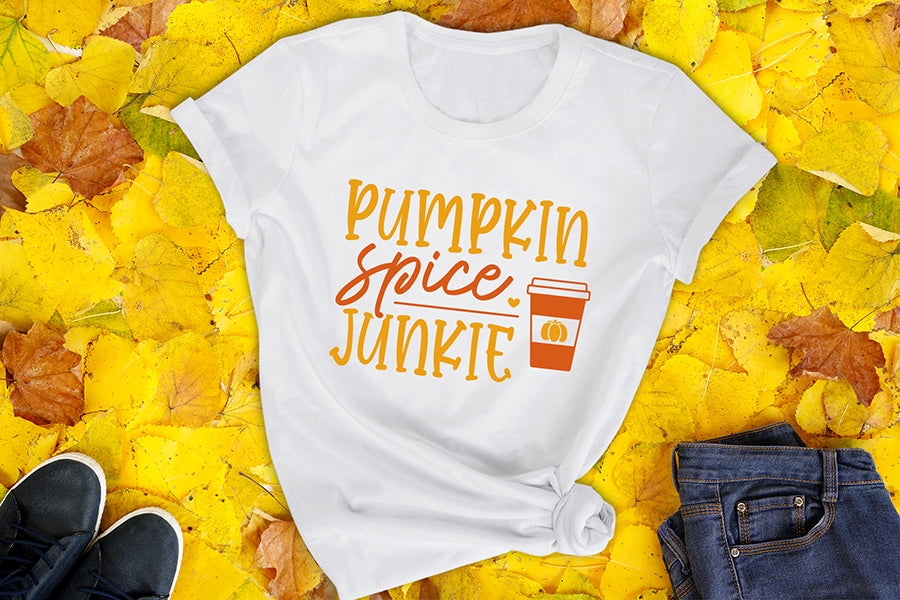 Fall SVG - Pumpkin Spice Junkie SVG