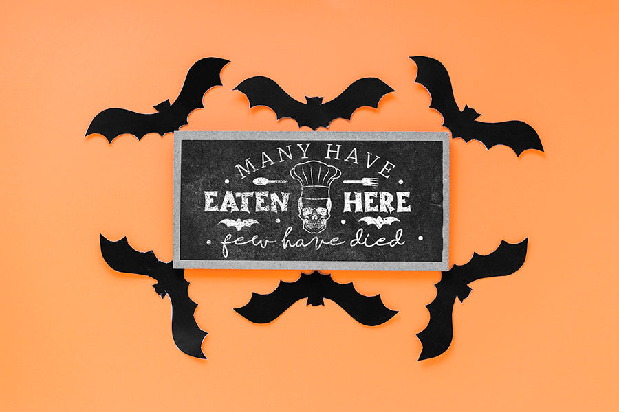 Halloween Kitchen Sign SVG Design