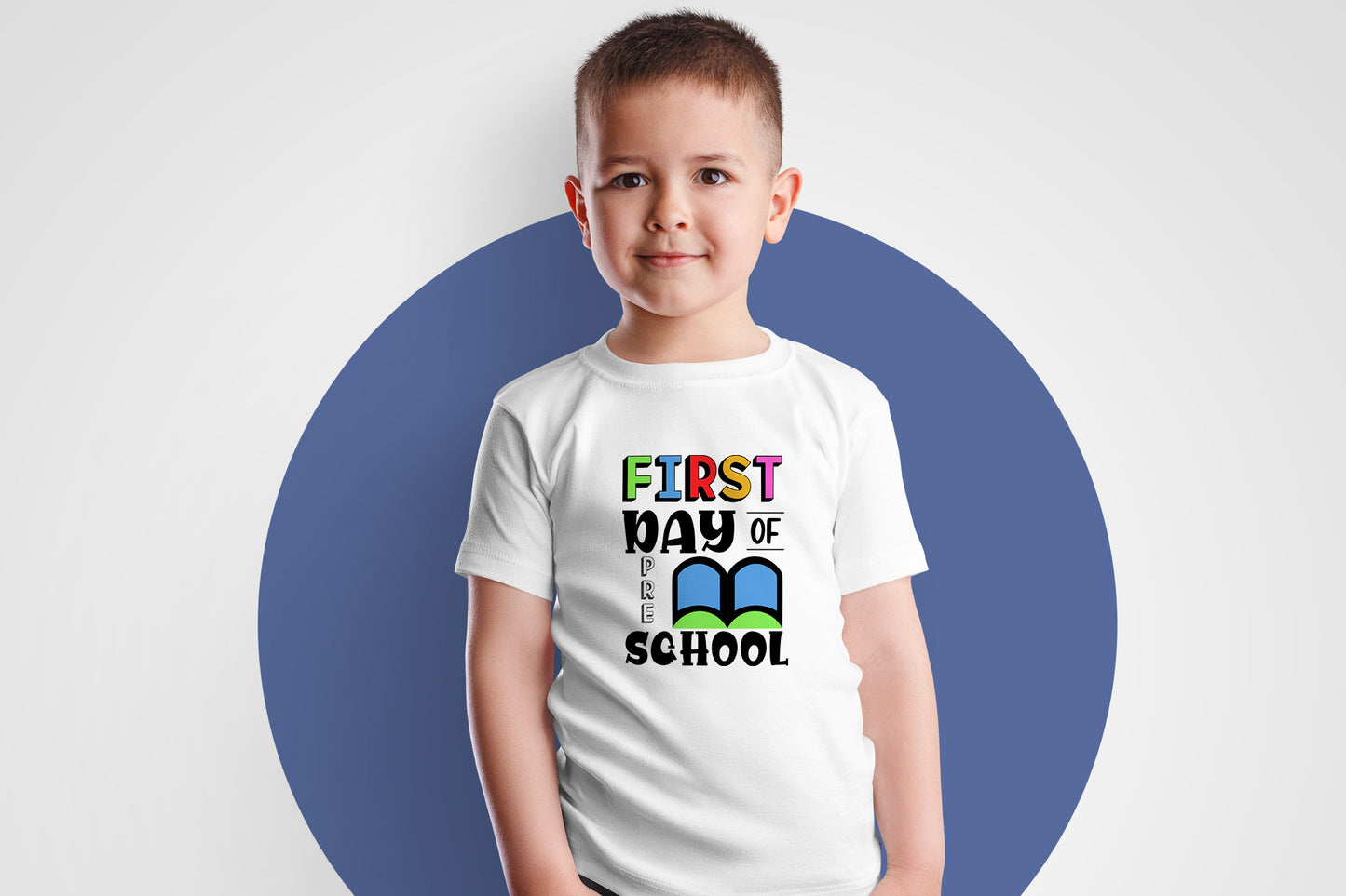 Back to School SVG - First Day of Preschool