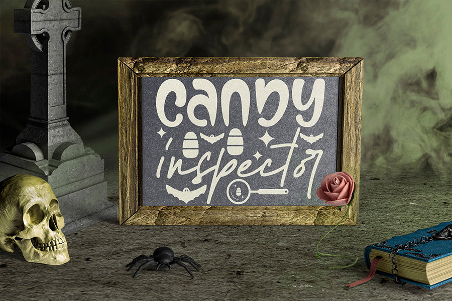 Candy Inspector SVG - Free Halloween SVG