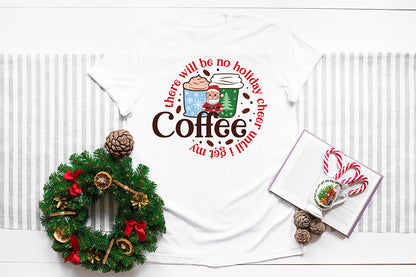 Christmas Coffee Sublimation Design PNG