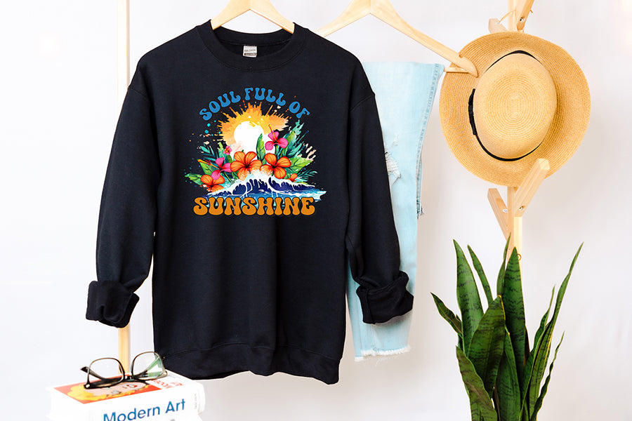 Summer Sublimation Design, Soul Full of Sunshine