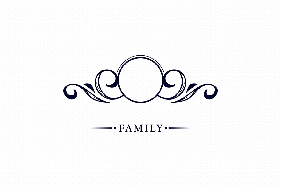 Family Name Monogram SVG | Family SVG