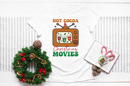 Hot Cocoa & Christmas Movies Sublimation