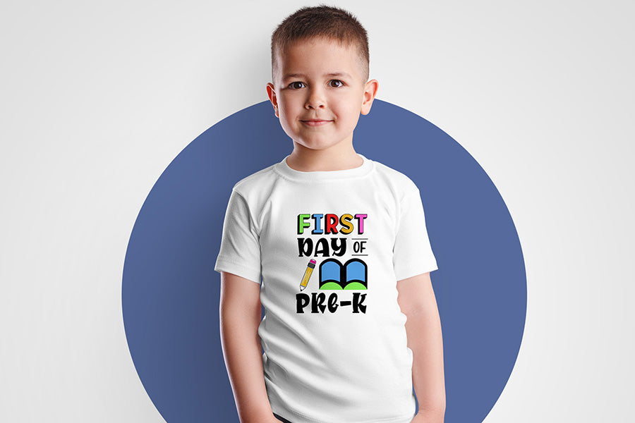 First Day of Pre-k SVG, Back to School SVG