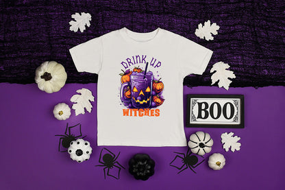 Funny Halloween Quote Sublimation - Drink Up Witch