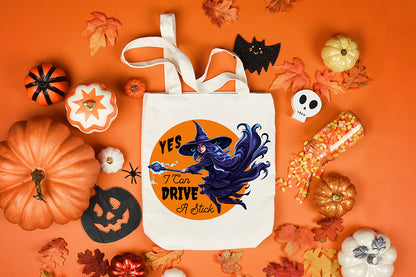 Yes I Can Drive a Stick - Halloween PNG Sublimation