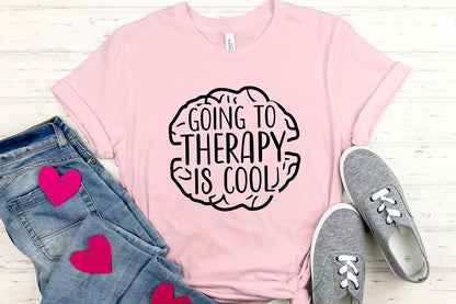 Going to Therapy is Cool | Mental Health SVG