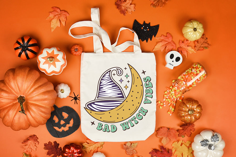 Bad Witch Vibes - Retro Halloween Sublimation