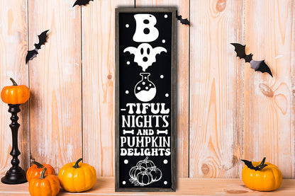 Halloween Porch Sign SVG Bundle Vol.4