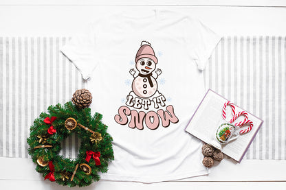 Let It Snow | Groovy Christmas Sublimation