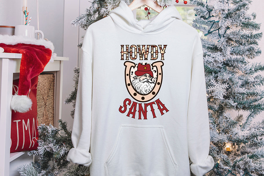 Howdy Santa | Western Christmas Sublimation