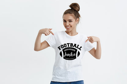 Football Junkie | Football SVG Cut File