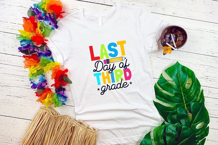 Last Day of Third Grade | Back to School SVG