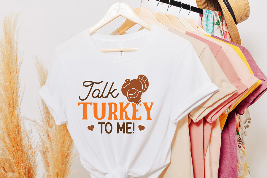 Talk Turkey to Me SVG Cut File