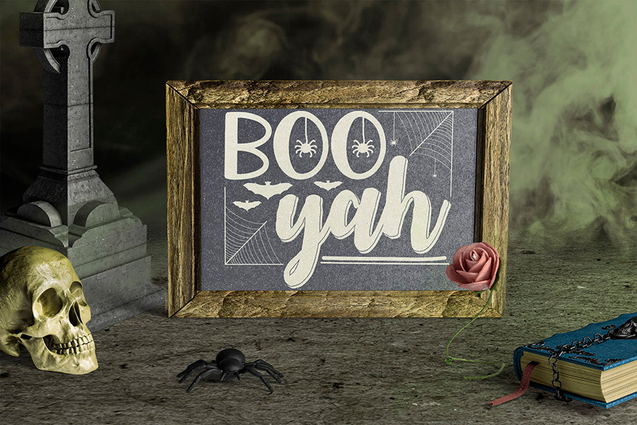 Boo Yah SVG, Free Halloween SVG