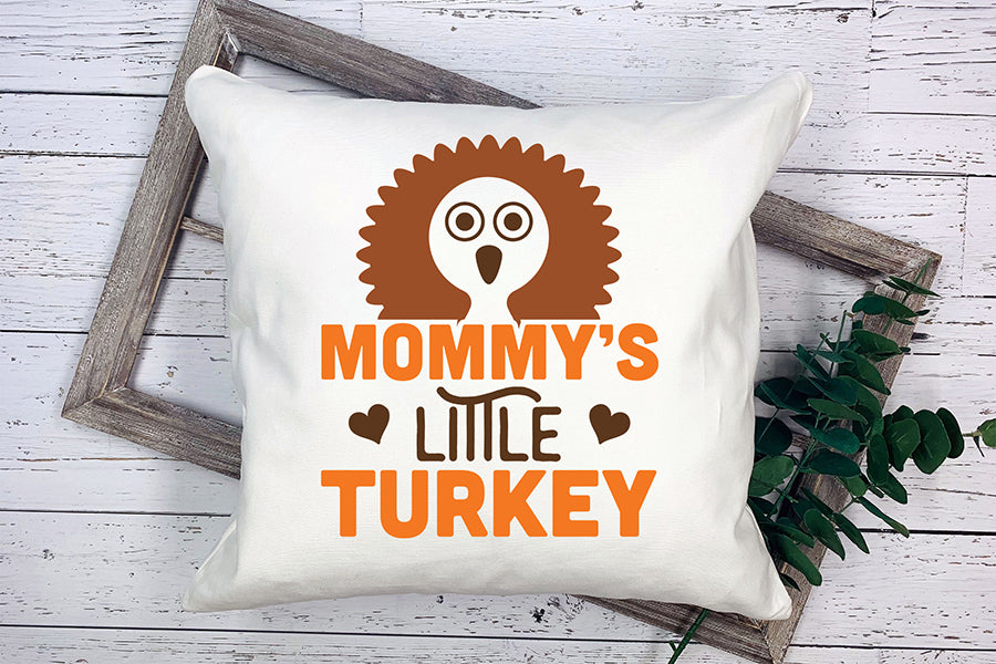 Mommy's Little Turkey SVG