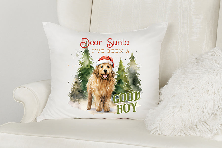 Dear Santa I've Been a Good Boy PNG, Funny Christmas Dog