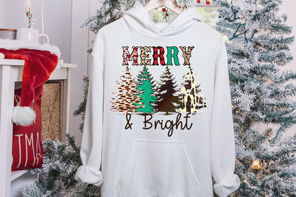 Western Christmas Sublimation - Merry & Bright