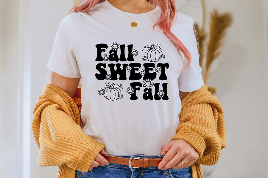 Retro Fall SVG, Fall Sweet Fall SVG