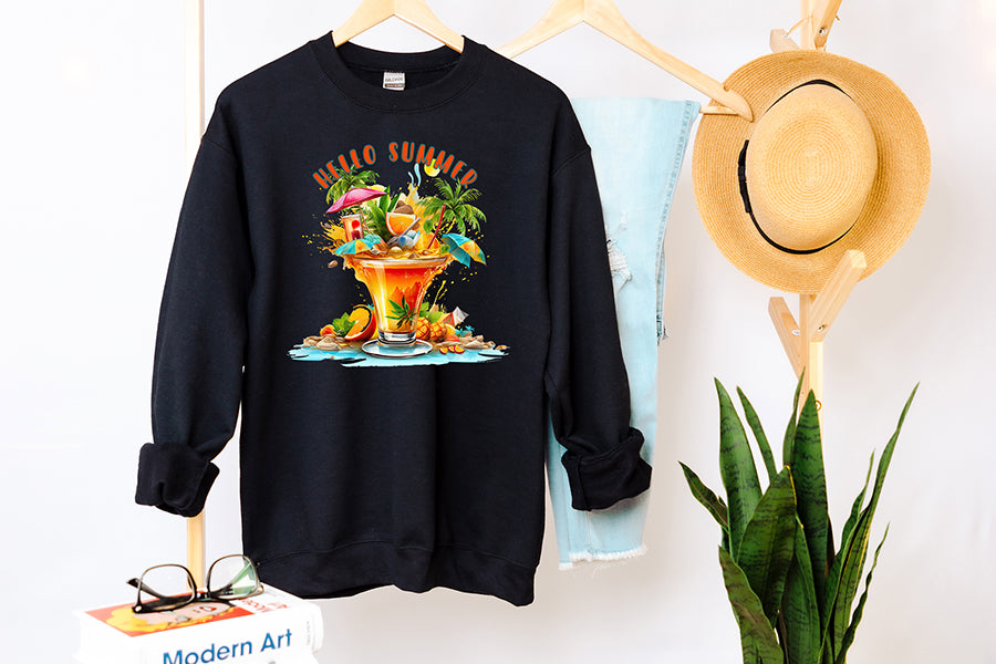 Summer Sublimation Design, Hello Summer